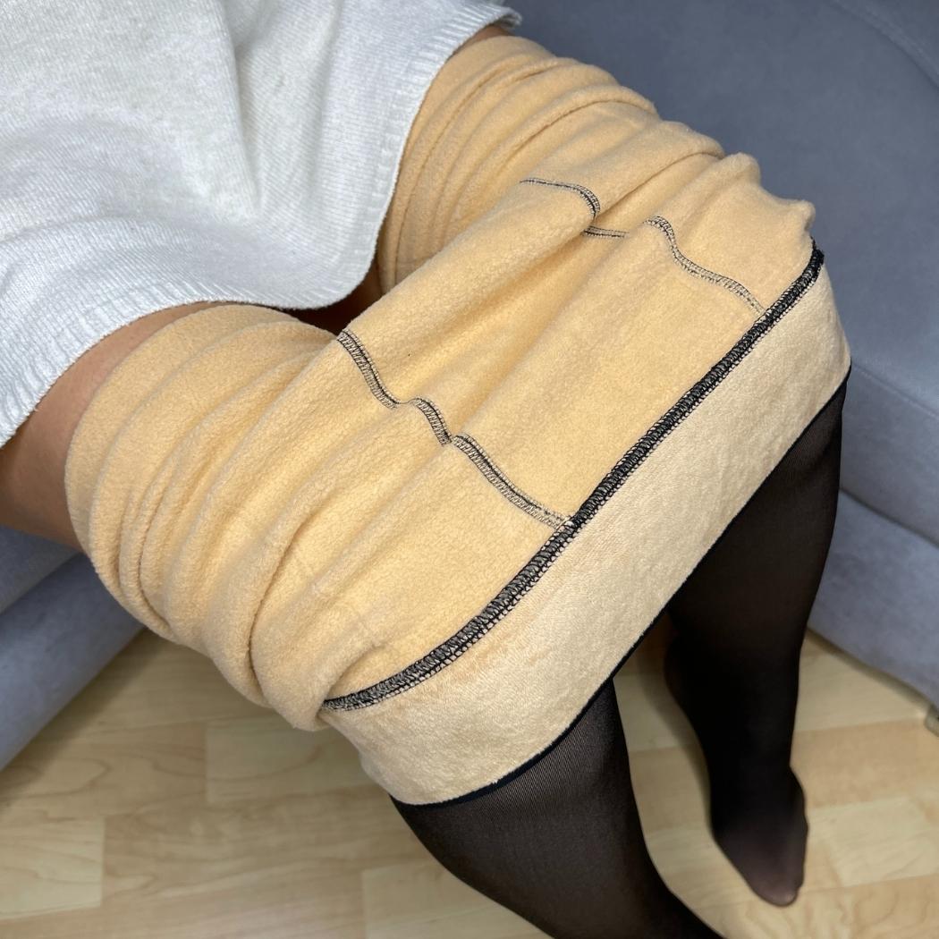 Fleece Strumpfhose - Stylisch ohne Frieren