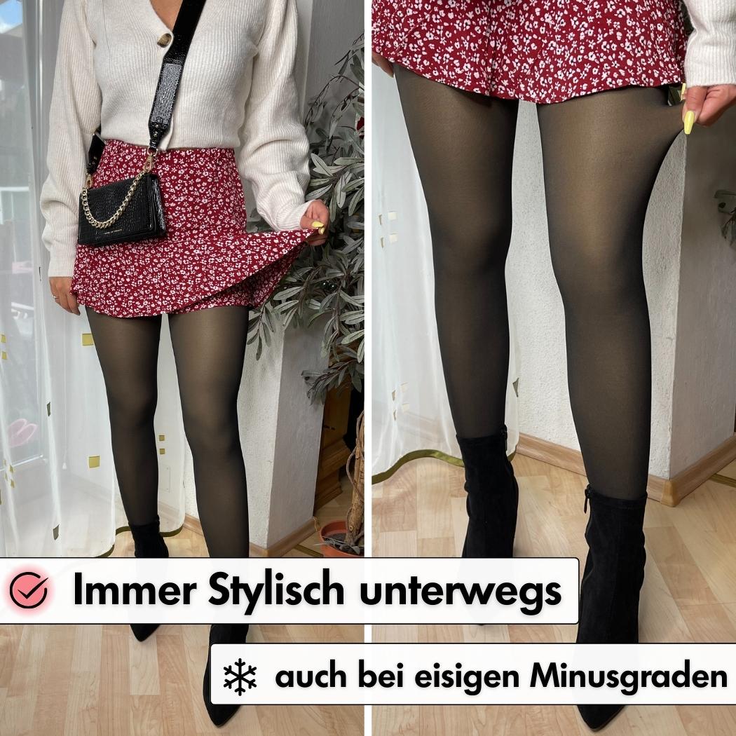 Fleece Strumpfhose - Stylisch ohne Frieren