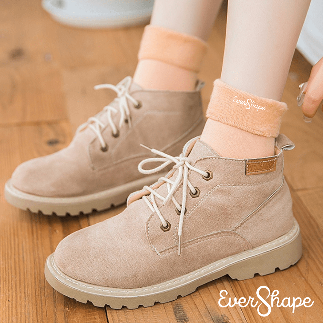 Fleece-Socken - extra warm & kuschelig weich