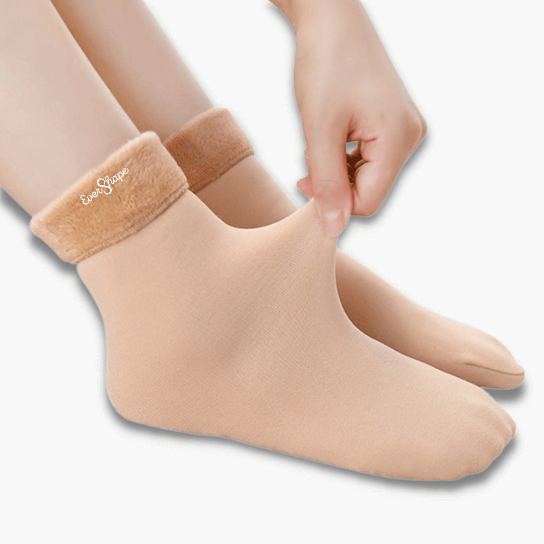 Fleece-Socken - extra warm & kuschelig weich