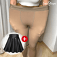 FASHION BUNDLE: Fleece-Strumpfhose + Faltenrock